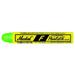 MARKAL 82836 Paint Crayon, Large Tip, Fluorescent Green Color Family, 12 PK