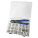 POWER FIRST 24C973 Non-Insulated Wire Terminal Kit w/Tool 270 Piece