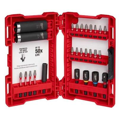 MILWAUKEE TOOL 48-32-4408 1/4 in Screwdriver Bit Set, 26-Piece