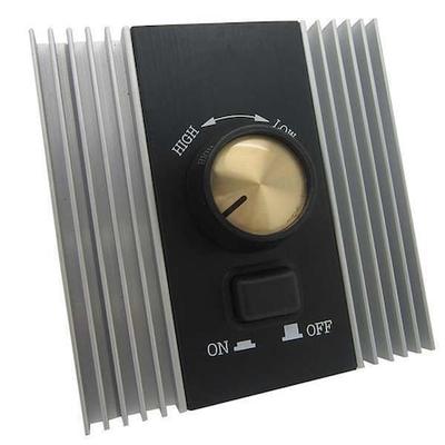 DAYTON 22PP74 Speed Control, Adjustable, Rotary, 120V, 12A