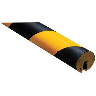 ZORO SELECT FEG-A Corner Guard, Black/Yellow, 3/4