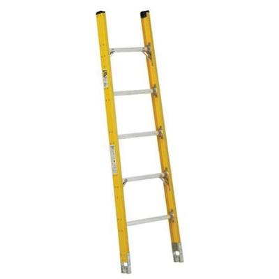 WERNER S7906-3 6 ft Overall H, Sectional Ladder, Fiberglass, 375 lb Load