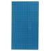 ZORO SELECT 5TPA9 Square Hole Pegboard,42-1/2x24,Blue,PK2