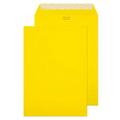 Blake Creative Colour 403P Briefumschlag, Haftklebung mit Abziehstreifen, 120 g/m², C4, 250-er Pack, kanariengelb