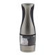 Cole & Mason Kew Electric Salt and Pepper Mill, Combi Mill with Adjustable Grind, Brushed Chrome, 210 mm, Single, Includes 1 x Electric Salt and Pepper Grinder