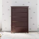 Storkcraft Kenton 5 Drawer Chest in Brown | 49.6 H x 33.35 W x 17.99 D in | Wayfair 03555-109