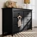 Storkcraft Kenton 6 Drawer Double Dresser in Black | 32.4 H x 50 W x 17.99 D in | Wayfair 03556-10B