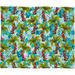The Holiday Aisle® Garuda Tropical Christmas Plush Fleece Throw Blanket Microfiber/Fleece/Microfiber/Fleece | 50 W in | Wayfair