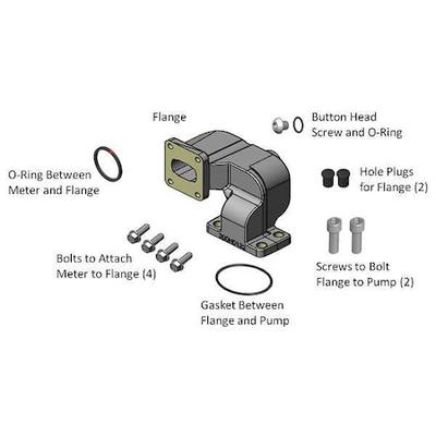 FILL-RITE KIT900PF Meter/Pump Flange Kit