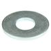 ZORO SELECT FWUIS0500-1300P Flat Washer, Fits Bolt Size 1/2" ,Steel Zinc Plated