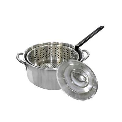 Carolina Cooker Steel Pot Strainer Lid 10 Qt. Cast Iron & Cooking Supplies