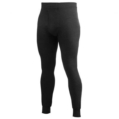 Woolpower - Long Johns With Fly 400 - Merinounterwäsche Gr 3XL schwarz