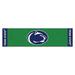 FANMATS NCAA Penn State Putting 72 in. x 18 in. Non-Slip Indoor Only Door Mat Synthetics in Green | 18 W x 72 D in | Wayfair 9080