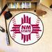 FANMATS NCAA New Mexico State University Baseball 27" x 27" Non-Slip Indoor Door Mat Synthetics in Black/Gray/Red | 27 W x 27 D in | Wayfair 4222