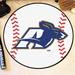 FANMATS NCAA University of Akron Baseball 0.25" x 27" Non-Slip Indoor Mat Synthetics in Blue/Brown | 27 W x 27 D in | Wayfair 229