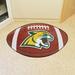 FANMATS NCAA Northern Michigan University Football 32.5 in. x 20.5 in. Non-Slip Indoor Only Door Mat s in Brown/Green/Red | Wayfair 2011