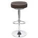 Dauphin Octave 19" Patio Bar Stool Metal in Indigo | 19.5 H x 16 W x 16 D in | Wayfair OC9288/CH/R/A - 298-005