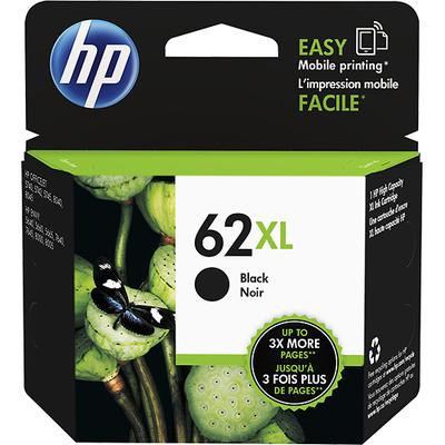 HP 62XL High Yield Black Original Ink Cartridge - Black - hp 62xl black