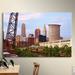 ArtWall Cleveland 10 by Cody York - Wrapped Canvas Photograph Print Canvas in Blue/Brown/Green | 16 H x 24 W x 2 D in | Wayfair 0yor023a1624w