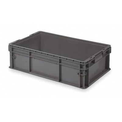 BUCKHORN SW241507F101000 Solid & Stackable Straight Wall Storage Container, 8.3