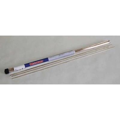 WESTWARD 30AC74 20" Brazing Filler Metals 1/8" x 0.050 Dia., AWS A5.8, PK28
