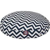 Majestic Pet Products Chevron Pet Bed Pillow Polyester in Blue | 4 H x 30 W x 30 D in | Wayfair 78899550689