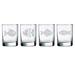 Susquehanna Glass Fish 4-Piece 14 oz. Whiskey Glass Set Glass | 4.125 H x 3.25 W in | Wayfair WAY-0012-838-4