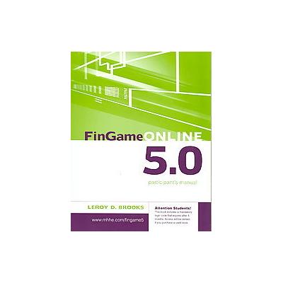 FinGame Online 5.0 by Leroy D Brooks (Paperback - Irwin Professional Pub)