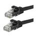 Monoprice FLEXboot Series Cat6 24AWG UTP Ethernet Network Patch Cable 75ft Black