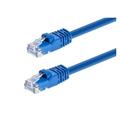 Monoprice Cat6 Ethernet Patch Cable - Network Internet Cord - RJ45 Stranded 550Mhz UTP Pure Bare Copper Wire 24AWG 10ft Blue