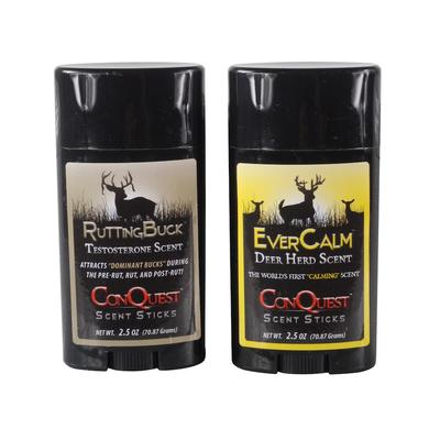 ConQuest Rutting Buck Pack Deer Scent Sticks 2.5 oz Pack of 2 SKU - 155162