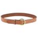 Bianchi B12 Sport Stitched Belt 1.5" Suede Lined Leather, Tan SKU - 169093