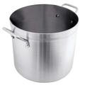 CRESTWARE POT08 Stock Pot,8 qt,Aluminum