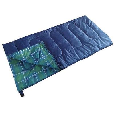 KAMP-RITE TENT COT SB271 Sleeping Bag,Blue,Polyester,5 lb.,25F