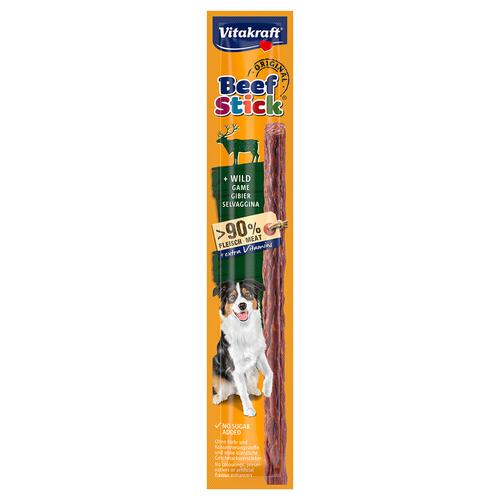 25 x 12 g Vitakraft Beef-Stick® Hundesnack, Wild