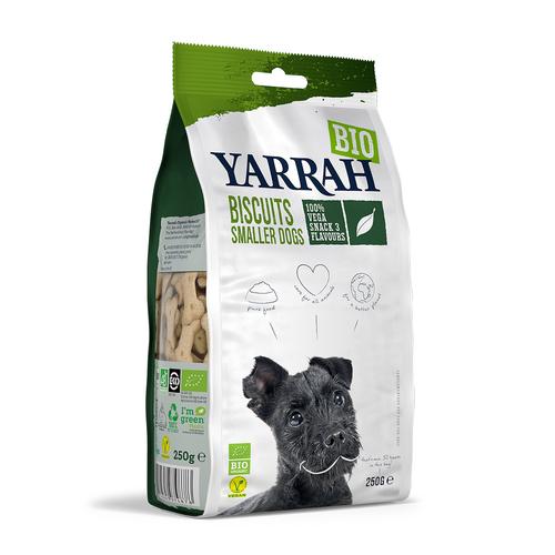 3x250g Bio vegetarische Multi Hundekekse Yarrah Hundesnack