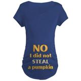 CafePress - No I Did Not Steal A Pumpkin Maternity Dark T Shir - Maternity Dark T-Shirt