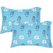 College Covers NCAA North Carolina Tar Heels 200 Thread Count Pillowcase Microfiber/Polyester | Standard | Wayfair NCUPCSTPR