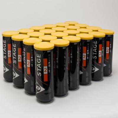 Dunlop Stage 2 Orange Training Ball 24 Cans Tennis Balls