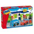 Unico 8565-0000 Cars for Kids-Tankstelle 43 Stück 8565