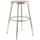 NATIONAL PUBLIC SEATING 6218H Round Stool, Height Range 19&quot; to 27&quot;, Masonite