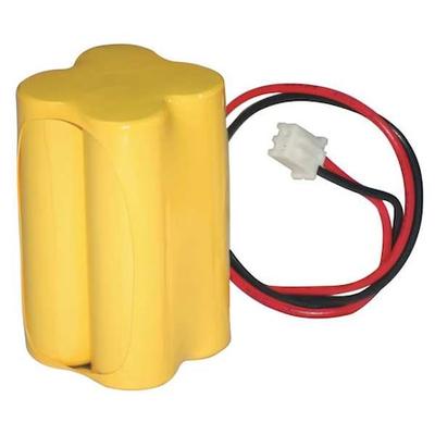 ZORO SELECT 48H466 Battery, NiCad, DC4.8V, 650mAh (Formerly LumaPro)