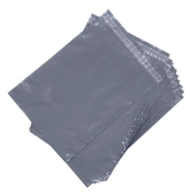 100 x Grey Mailing Sacks 325 x 475mm + 40mm - 55 micron