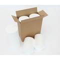12 x Double Bottle Packaging Polystrene & Cardboard Box 213x118x370mm