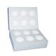 20 x Polystyrene Egg Hatching Postal Boxes - Large
