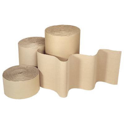 Corrugated Paper Rolls. 300mm x 75m. Single Faced. 100% recycled