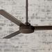 52" Minka Aire Roto Oil-Rubbed Bronze Ceiling Fan with Wall Control