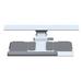 Humanscale Keyboard Platform Standard Desk, Wood in White | 7 H x 25 W x 11 D in | Wayfair 6GW550G