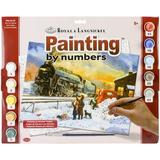 Paint By Number Kit 15.375 X11.25 Home For Christmas