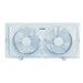 Optimus 7" Exhaust Fan in White | 12 H x 23 W x 6 D in | Wayfair FNOP5280